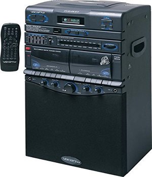 VocoPro DVD-Duet 80W CD Dual Cassette AM FM Karaoke System